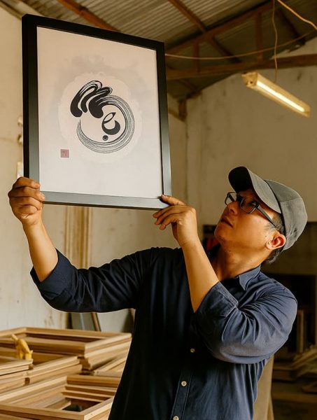 tranh mẹ thư pháp 10 lựa chọn tranh thư pháp nghệ thuật